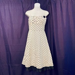Polkadot pinup style dress